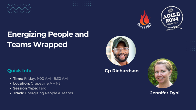Energizing People and Teams Wrapped
